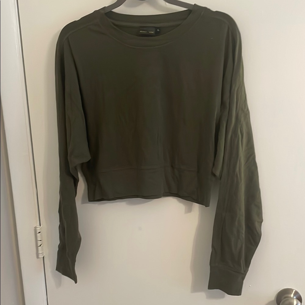 Olive Green Women's Top